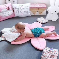 Cute Cartoon Sunflower Bath Cushion for Babies