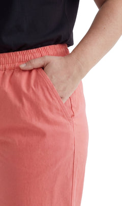 Women's Easy Pull-On Bermuda Shorts in Denim and Twill-Brandy Journey
