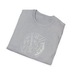 Musical Guitar Emblem T-Shirt