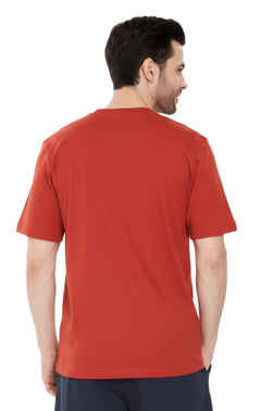 Men's Heavyweight Short Sleeve Crew Neck T-Shirt with Chest Pocket