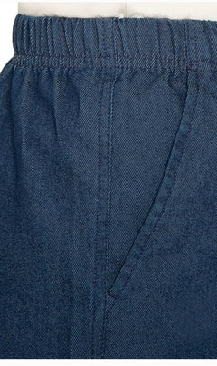 Women's Pull-On Denim and Twill Shorts — Stretch Waist No Zipper