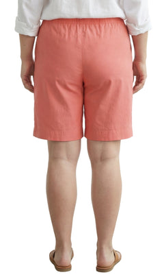 Women's Pull-On Denim and Twill Shorts — Stretch Waist No Zipper
