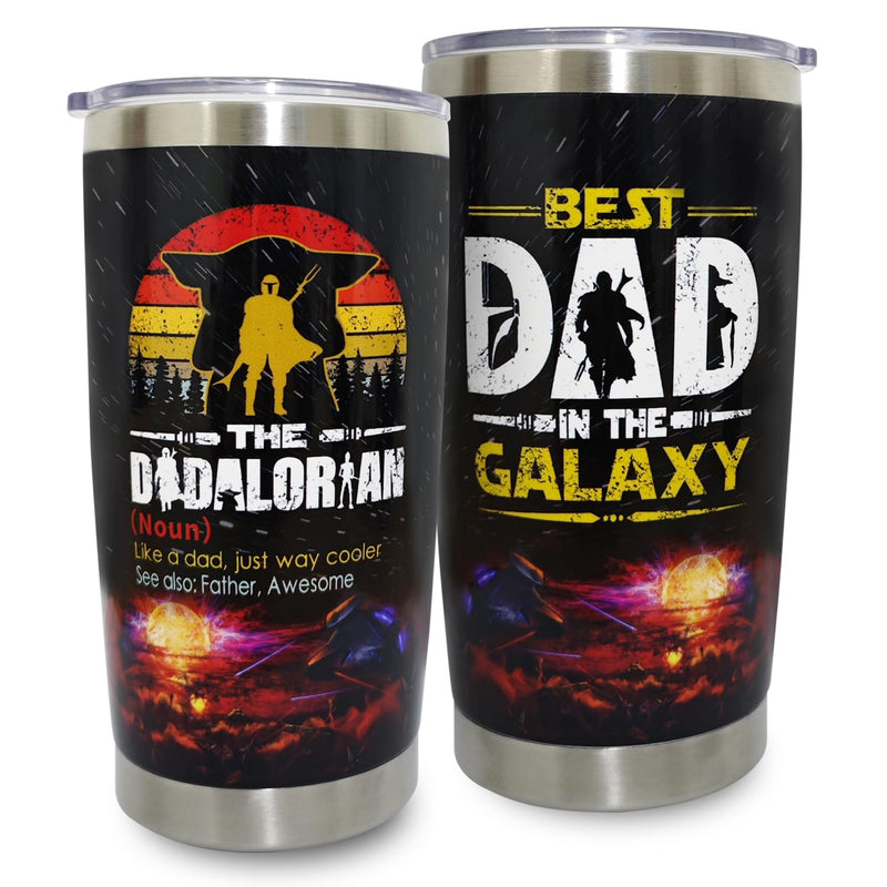 20 oz Dad Tumbler Cup Funny Dad Gifts Fathers Day Drinking Cup Tumbler Dad Gift Unique Fathers Day Gifts for Dad from Son Daughter Kids Ideas Gifts for Dads Dad Birthday Christmas Gifts