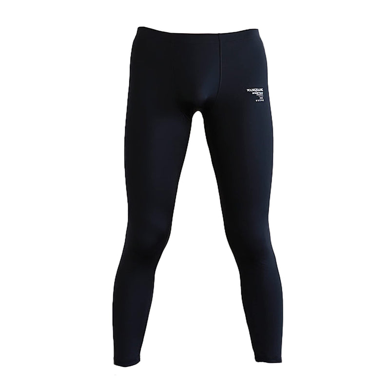 cloudmall Mens Plus Size Mesh Legging Cool Dry Compression Yoga Workout Tight Pants Black 3XL