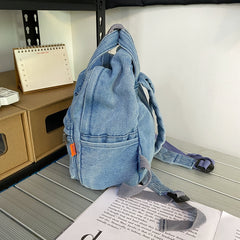 Cute Small Denim Backpacks for Women and Girls