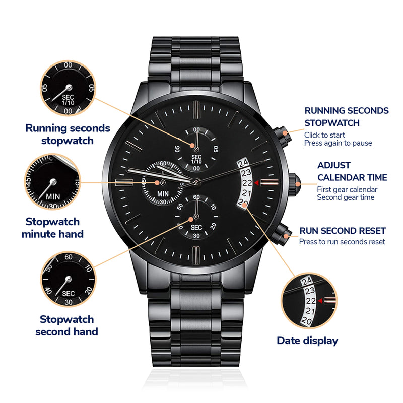 Je t'aimerai jusqu'à la fin des temps – Montre homme