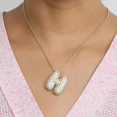 English Letter Necklace