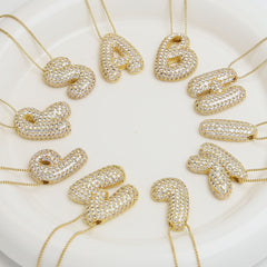 English Letter Necklace