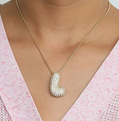 English Letter Necklace