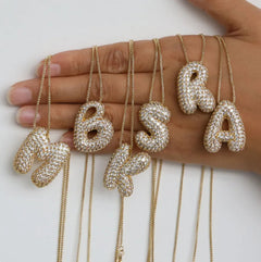 English Letter Necklace