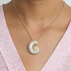 English Letter Necklace