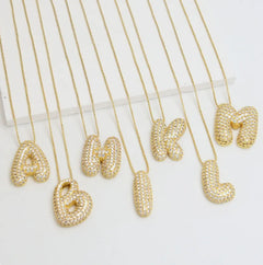 English Letter Necklace