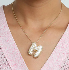 English Letter Necklace
