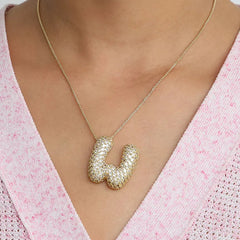 English Letter Necklace
