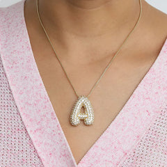 English Letter Necklace