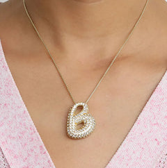 English Letter Necklace