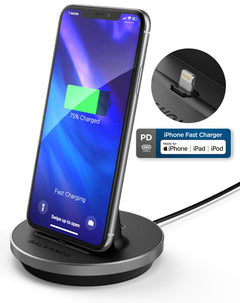 18W PD Fast Charger for iPhone 8–14 Series | USB‑C Power Delivery Quick Charging Adapter (Requires 18W PD Adapter