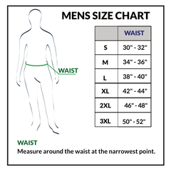 Men's Stretch Waist Chino Pants — Flat Front Hidden Elastic Waistband