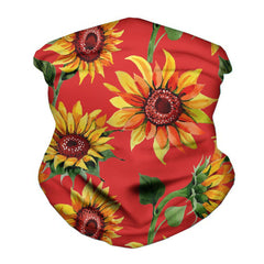 Digital Printed Sunflower Scarf