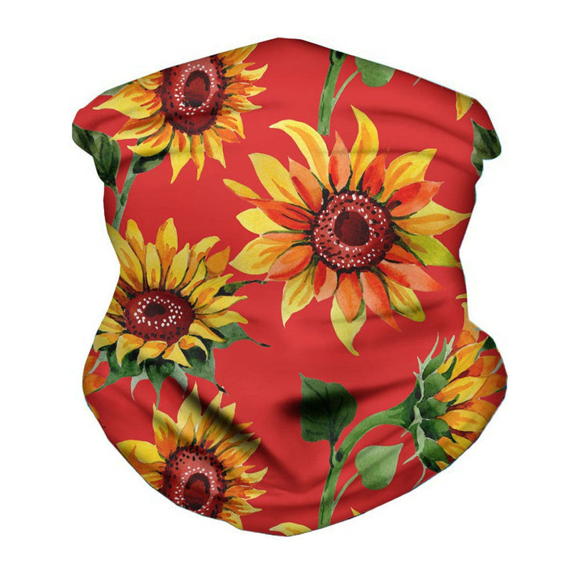 Digital Printed Sunflower Scarf