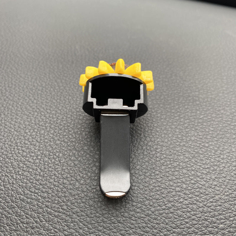 Sunflower Car Vent Air Freshener Clip