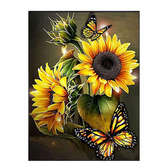 5D Full Diamond Painting - Sunflower for Living Room