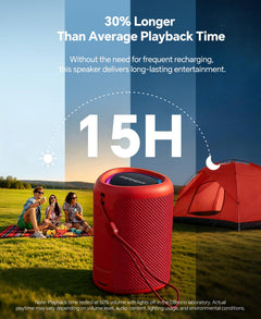 Portable Bluetooth Speaker Beach Essentials: Powerful Crystal Clear Sound/Dynamic Light/IPX5 Waterproof/All Day Playtime/Wireless BT 5.3/TWS Paring, Mom Gifts, Outdoor|Travel|Camping|Pool Accessories