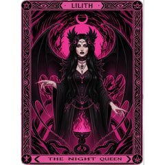 GQYCZZ Gothic Diamond Art Kits for Adults-THE Bitch Tarot Diamond Painting Kits for Adults Beginners, 5D DIY Full Drill Round Rhinestone Gem Art Crafts Paintings for Home Wall Decor 12"x16"