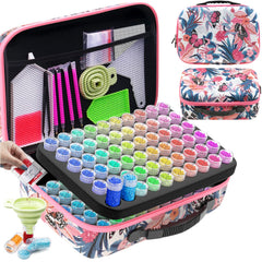 ARTDOT 60 Slots Storage Container for Diamond Art Kits for Adults, Portable Bead Storage Boxes for Diamond Painting Accessories and Tools