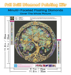 KINPLUB Moonlight Beach Diamond Painting Kits for Adults, 5D Seaside Moon Diamond Art Kits for Beginners, DIY Full Drill Paint with Diamond, Home Wall Decor 12 x 16 Inch