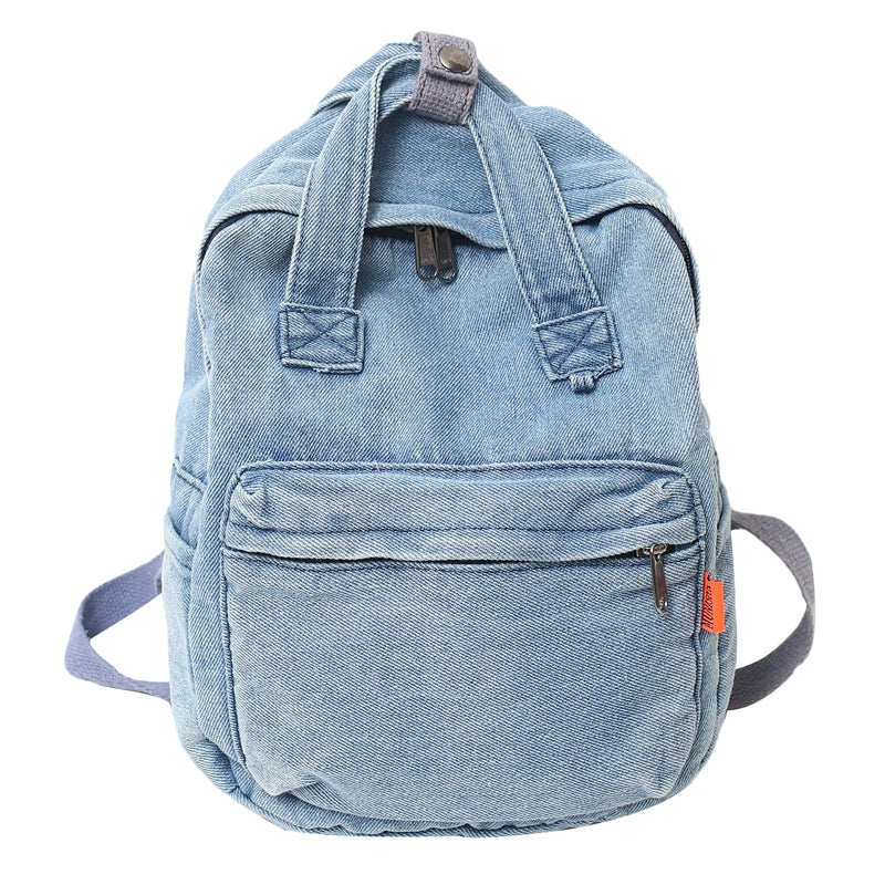 Cute Small Denim Backpacks for Women and Girls