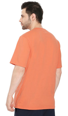 Men's Heavyweight Short Sleeve Crew Neck T-Shirt with Chest Pocket