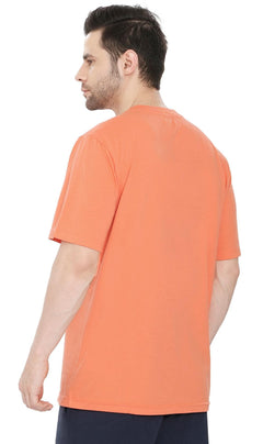 Men's Heavyweight Short Sleeve V-Neck T-Shirt with Chest Pocket