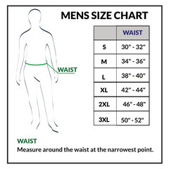 Men's Stretch Waist Chino Pants — Flat Front Hidden Elastic Waistband