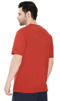 Men's Heavyweight Short Sleeve V-Neck T-Shirt with Chest Pocket