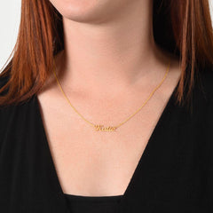 Personalized Classic Name Necklace