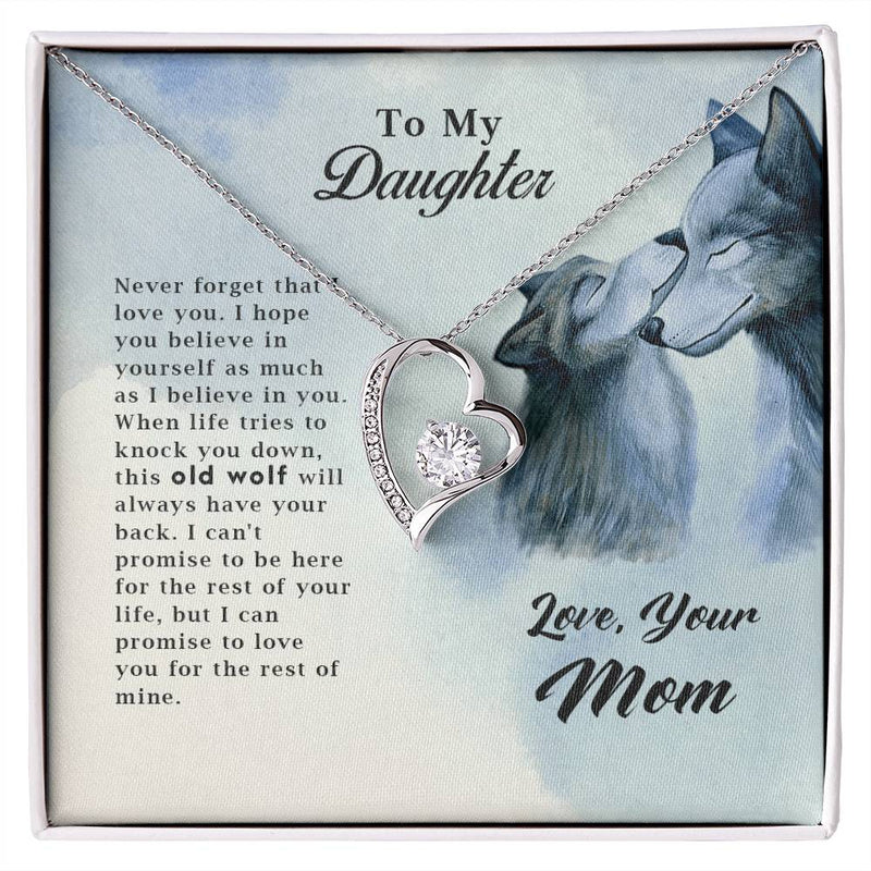 Old Wolf - Forever Love Necklace