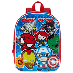 Marvel Kawaii Backpack for Kids 15 Kawaii Bookbag for Boys | Padded Straps & Large Zip Compartment Kawaii Back to School Supplies