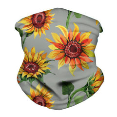 Digital Printed Sunflower Scarf