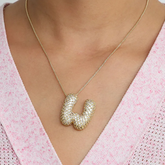English Letter Necklace